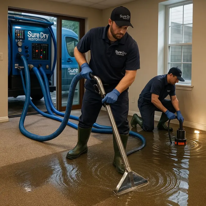 Water Extraction and Removal process in Tioga, ND